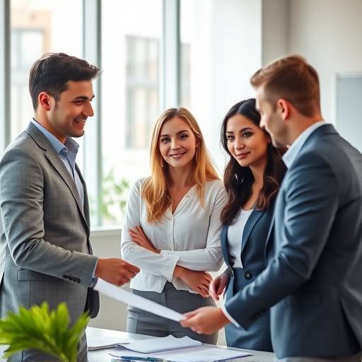 Team of InterviewAce professionals collaborating